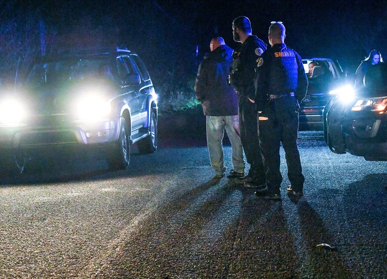 A car leaves the scene of a shooting at Byron Circle, Belton address outside the city in Anderson County Thursday night. According to spokesperson JT Foster of the Anderson County Sheriff's office, \"The Anderson County Sheriff's Office is currently inves A car leaves the scene of a shooting at Byron Circle, Belton address outside the city in Anderson County Thursday night. According to spokesperson JT Foster of the Anderson County Sheriff's office, \"The Anderson County Sheriff's Office is currently inves
