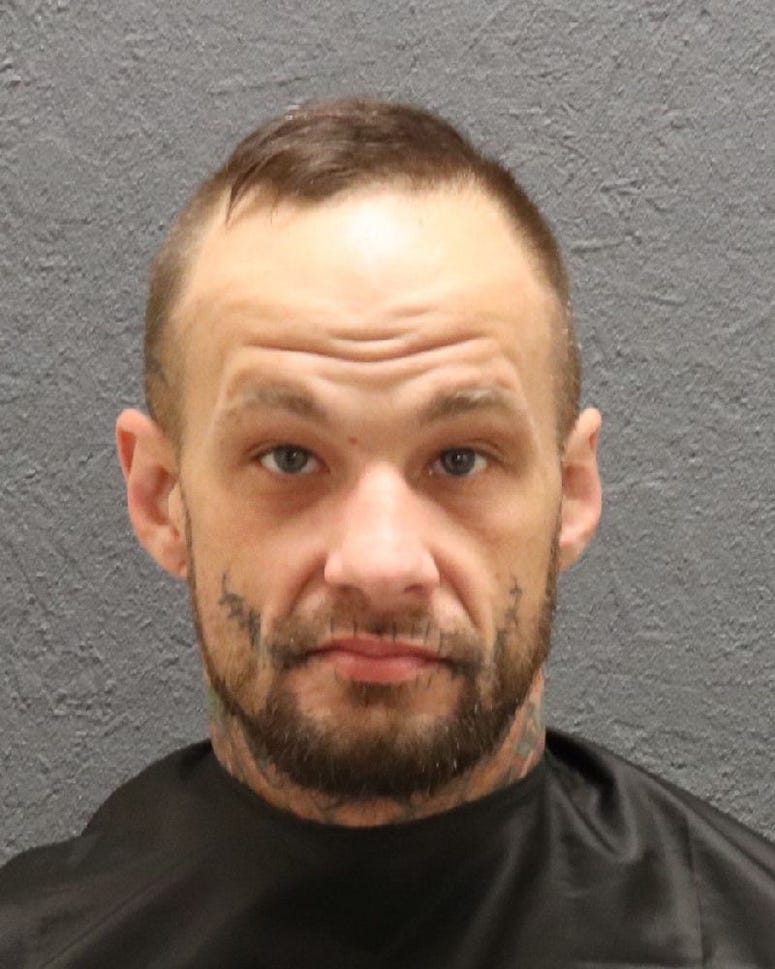 39 year old Justin Patrick Picard of Seneca was arrested by deputies from the Criminal Investigations Division and the Uniform Patrol Division after a traffic stop on Wells Highway near Clydesdale Road. 39 year old Justin Patrick Picard of Seneca was arrested by deputies from the Criminal Investigations Division and the Uniform Patrol Division after a traffic stop on Wells Highway near Clydesdale Road.