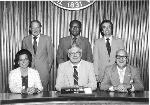 Former Greenville Mayor Harry B. Luthi