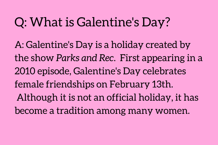 Galentine's Day Definition Galentine's Day Definition