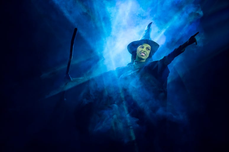 Talia Suskauer as Elphaba in the North American Tour of WICKED. Photo by Joan Marcus. Talia Suskauer as Elphaba in the North American Tour of WICKED. Photo by Joan Marcus.