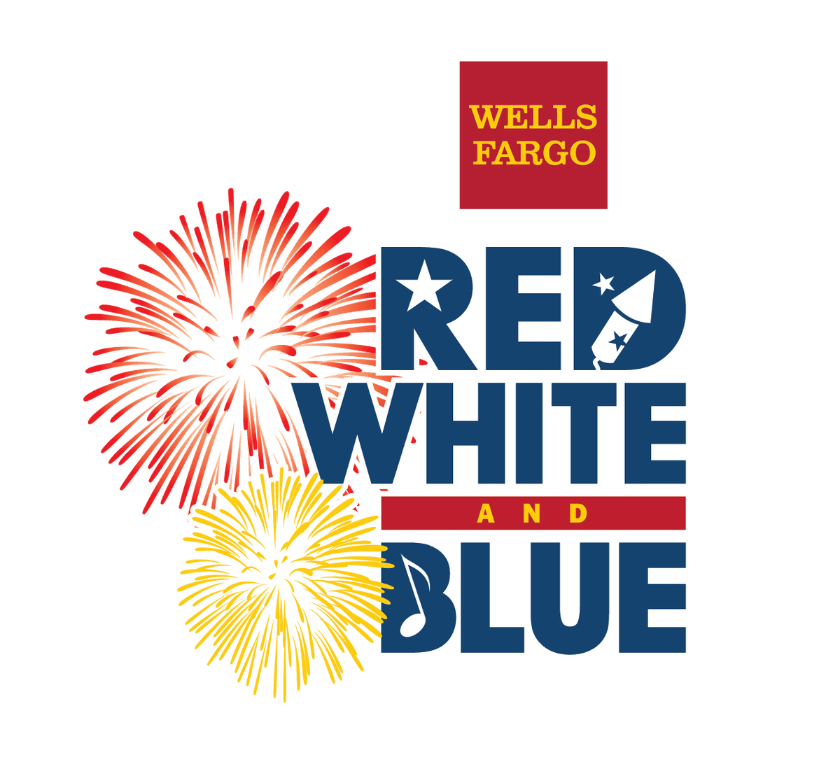 Wells Fargo Red, White & Blue Wells Fargo Red, White & Blue