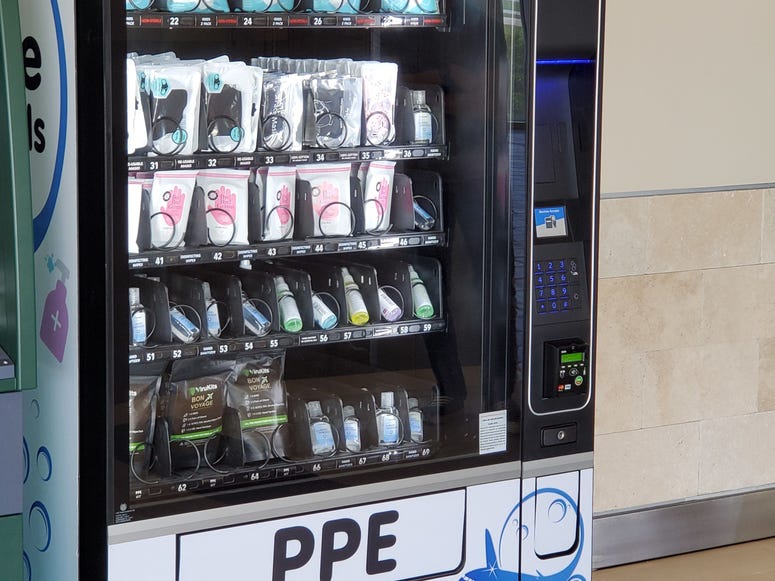 GSP International Airport PPE Vending Machine - GSP GSP International Airport PPE Vending Machine - GSP