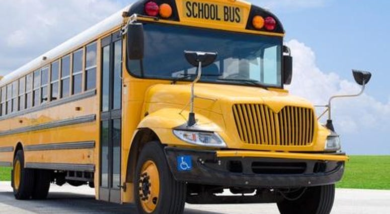 School Bus Accident in Simpsonville 3:40 Friday. One Student Taken to the Hospital