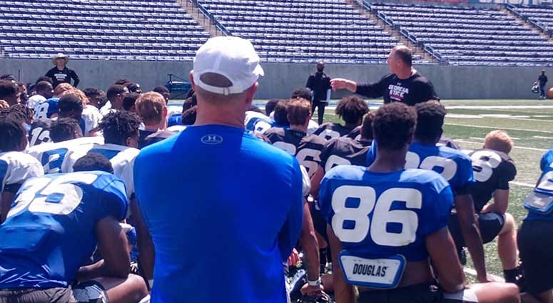 Georgia State Football prepares for Tennessee Georgia State Football prepares for Tennessee