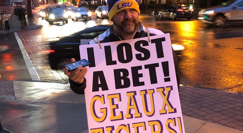 Star 94.1's Mark Owens pays off his SEC Championship bet