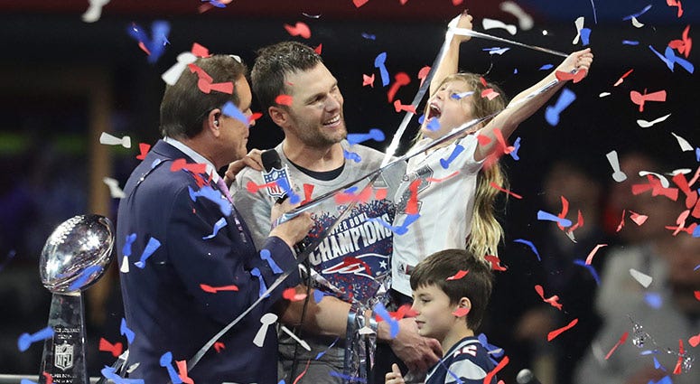 New England Patriots quarterback Tom Brady' New England Patriots quarterback Tom Brady'