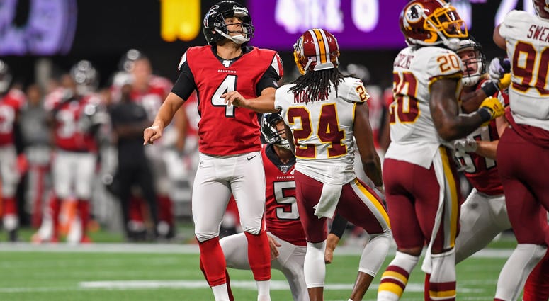 Atlanta Falcons Kicker Giorgio Tavecchio