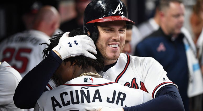 Atlanta Braves 1B Freddie Freeman and OF Ronald Acuna Jr.