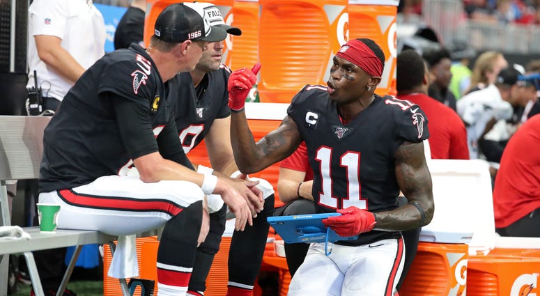 Falcons QB Matt Ryan and WR Julio Jones