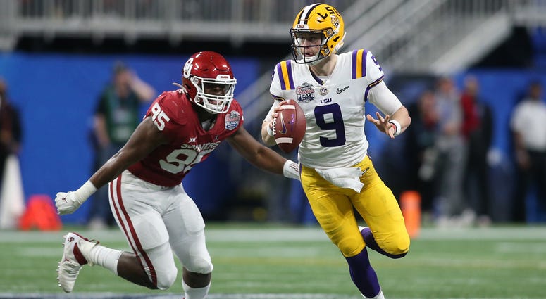 LSU QB Joe Burrow