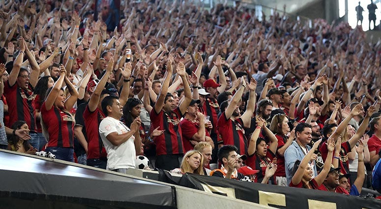 Atlanta United fans Atlanta United fans