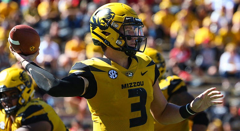 Missouri Tigers quarterback Drew Lock Missouri Tigers quarterback Drew Lock