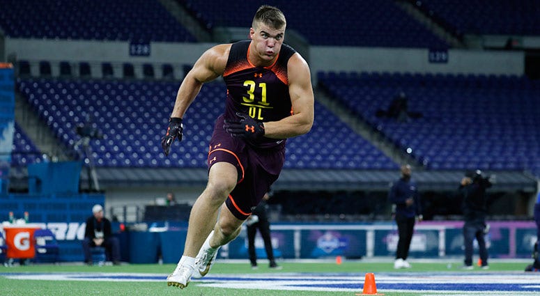 Charleston defensive lineman John Cominsky Charleston defensive lineman John Cominsky