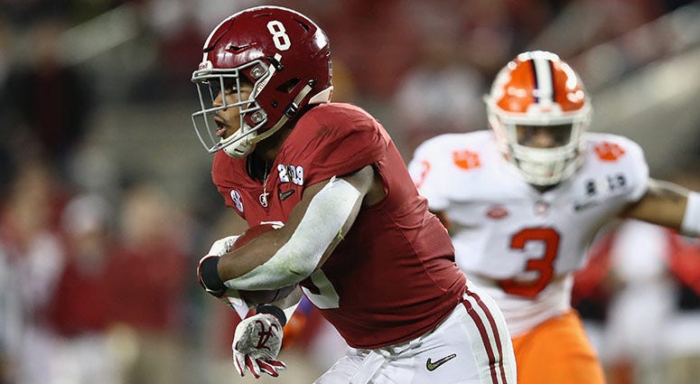 Josh Jacobs of the Alabama Crimson Tide Josh Jacobs of the Alabama Crimson Tide
