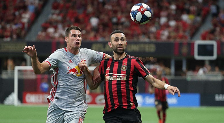 Atlanta United forward Justin Meram Atlanta United forward Justin Meram