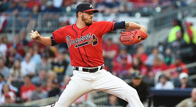 Kevin Gausman of the Atlanta Braves Kevin Gausman of the Atlanta Braves
