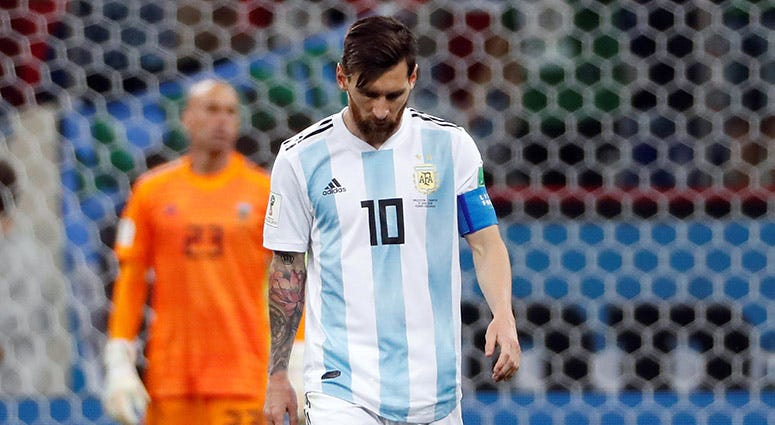 Argentinian forward Messi Argentinian forward Messi