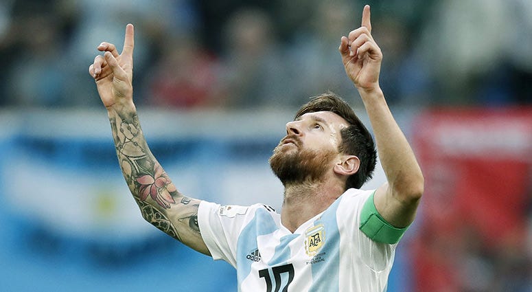 Argentina player Lionel Messi Argentina player Lionel Messi