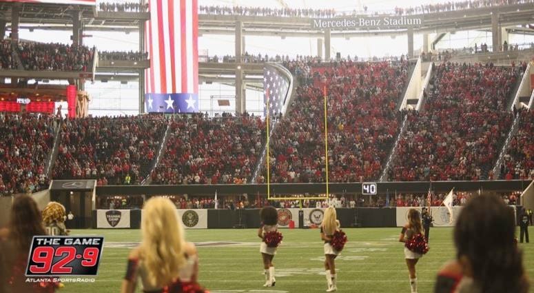 Atlanta Falcons Military Appreciation Day Atlanta Falcons Military Appreciation Day