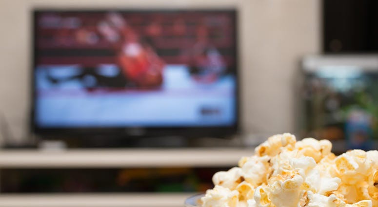 Wrestling on TV with Popcorn Wrestling on TV with Popcorn
