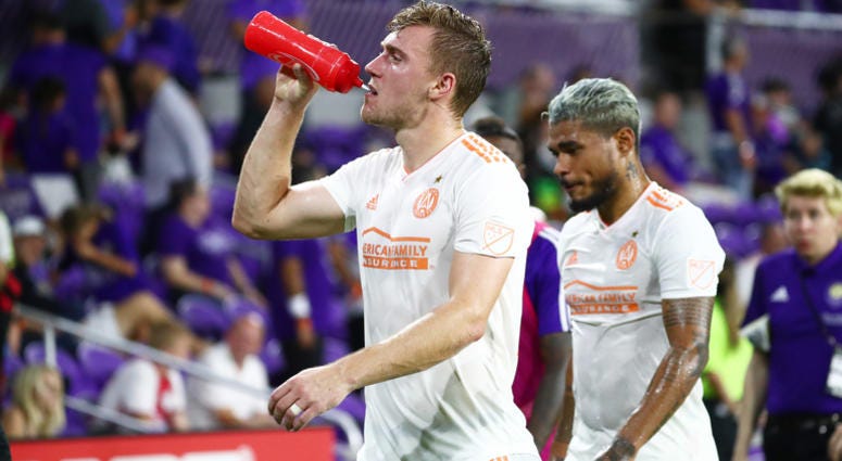 Atlanta United's Julian Gressel and Josef Martinez