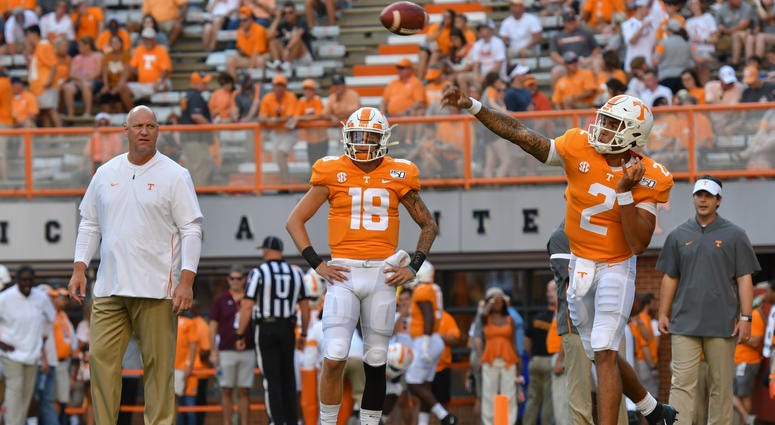 Tennessee Head Coach Jeremy Pruitt