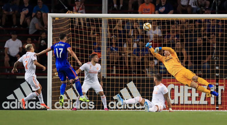 Atlanta United Goalie Brad Guzan