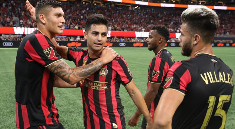 Atlanta United strikers Brandon Vazquez and Tito Villalba