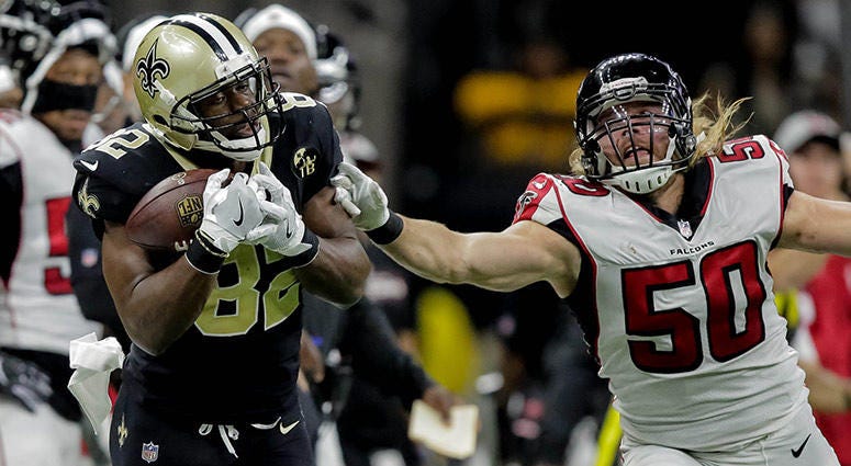 Atlanta Falcons defensive end Brooks Reed Atlanta Falcons defensive end Brooks Reed
