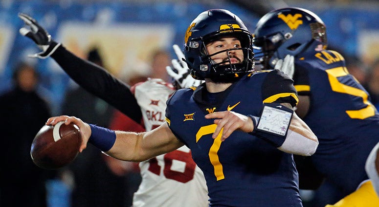 Will Grier of the West Virginia Mountaineers Will Grier of the West Virginia Mountaineers