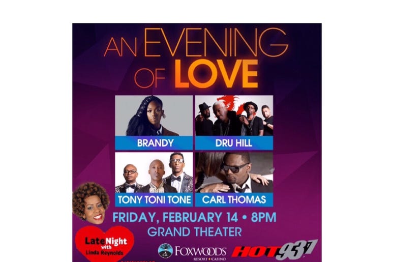 #TBT #LNL Spotlight on An Evening of Love Music at Foxwoods #TBT #LNL Spotlight on An Evening of Love Music at Foxwoods