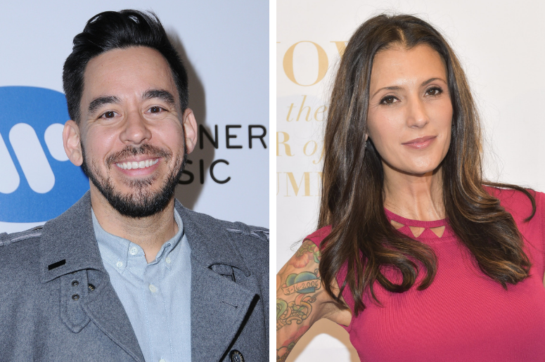 Mike Shinoda and Talinda Bennington Mike Shinoda and Talinda Bennington