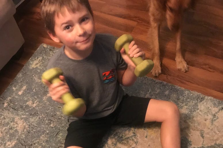 Working out