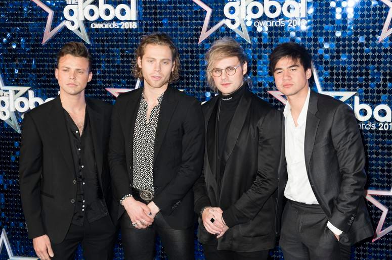 Ashton Irwn,Luke Hemmings, Michael Clifford, Calum Hood from 5 Seconds of Summer Ashton Irwn,Luke Hemmings, Michael Clifford, Calum Hood from 5 Seconds of Summer