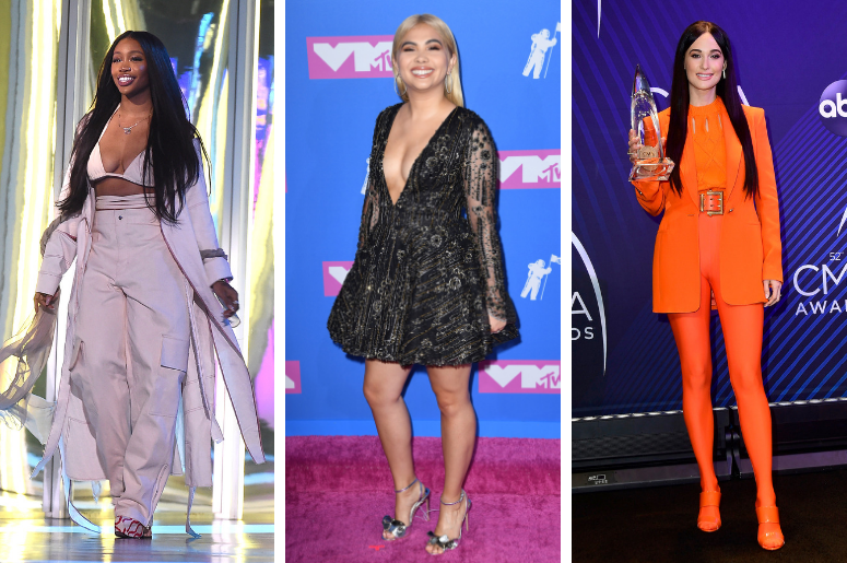 SZA, Hayley Kiyoko, Kacey Musgraves SZA, Hayley Kiyoko, Kacey Musgraves