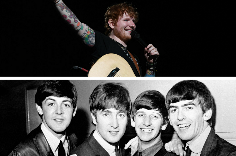 Ed Sheeran and The Beatles Ed Sheeran and The Beatles