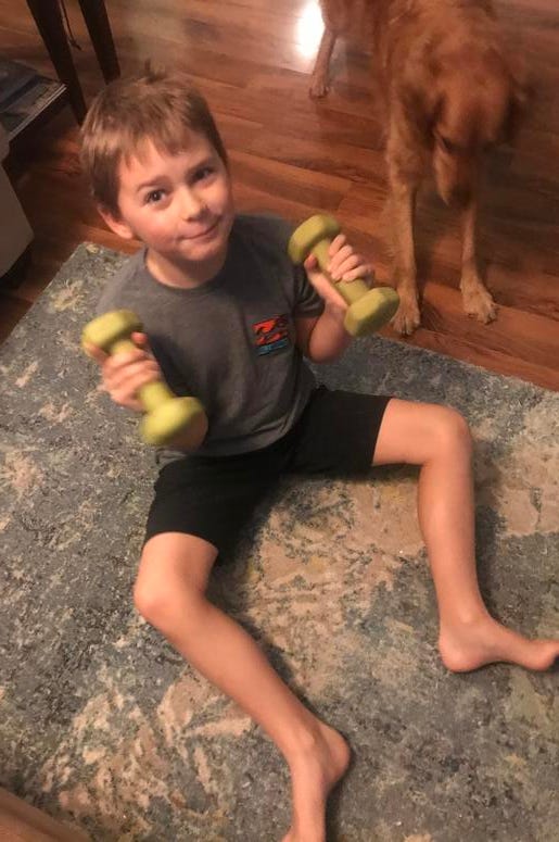Working out