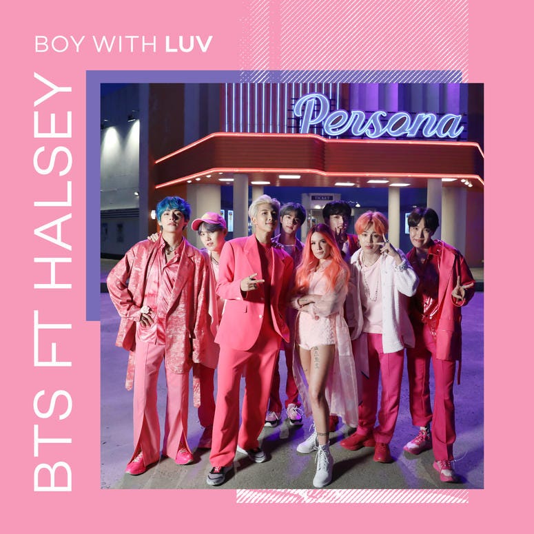 BTS featuring Halsey - "Boy With Luv" BTS featuring Halsey - "Boy With Luv"